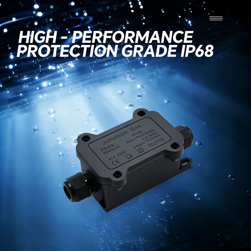 IP68 Waterproof Junction Box 2 - Outdoor Lighting Wire Connectors ulasan dan harga