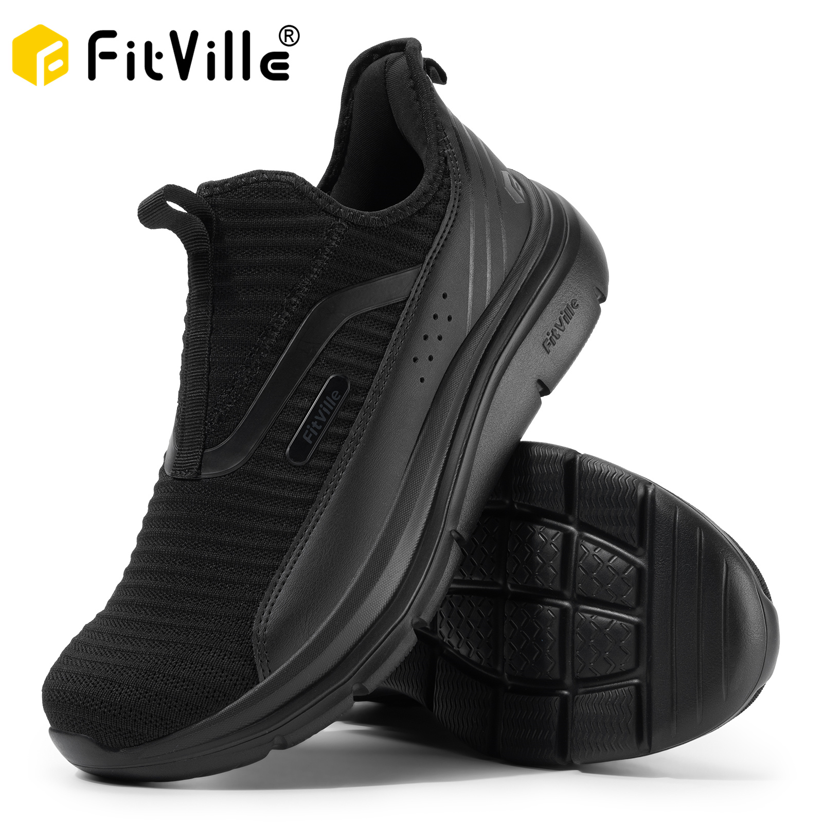 Fitville Wide Men's Shoes Fitn - Outdoor Lighting For Steps ulasan dan harga