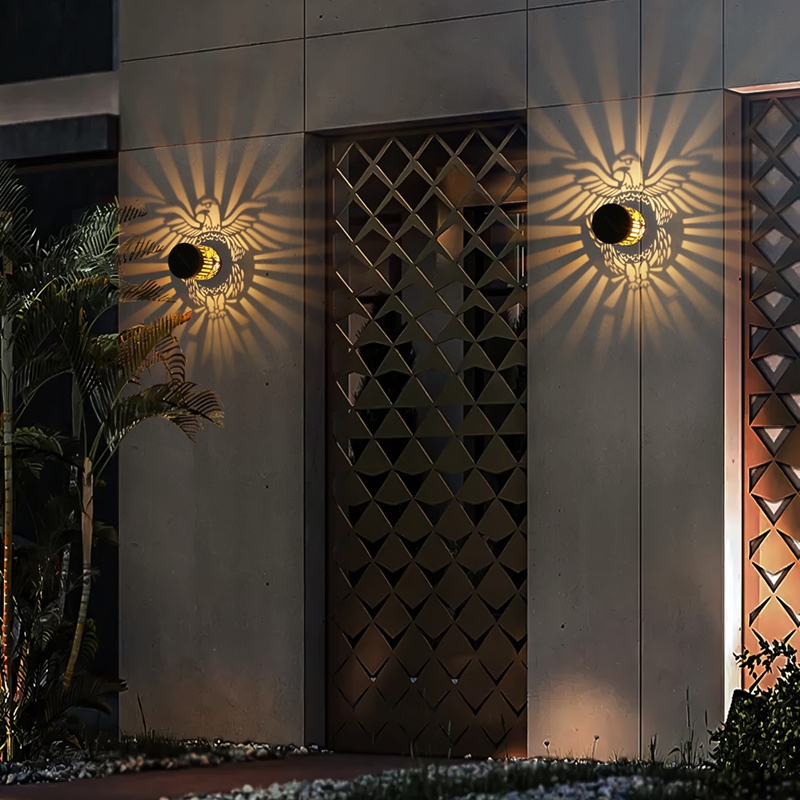 2 Pack Solar Fence Lights Meta - Outdoor Lighting For Steps ulasan dan harga