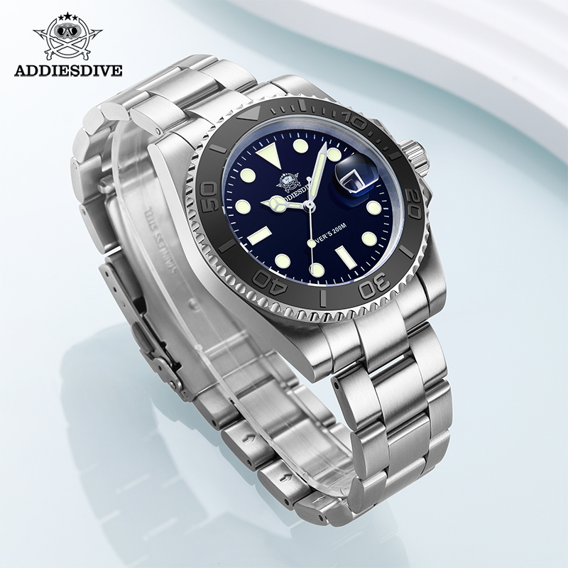 ADDIESDIVE 41mm Men's Quartz W - Outdoor Lighting Japanese ulasan dan harga