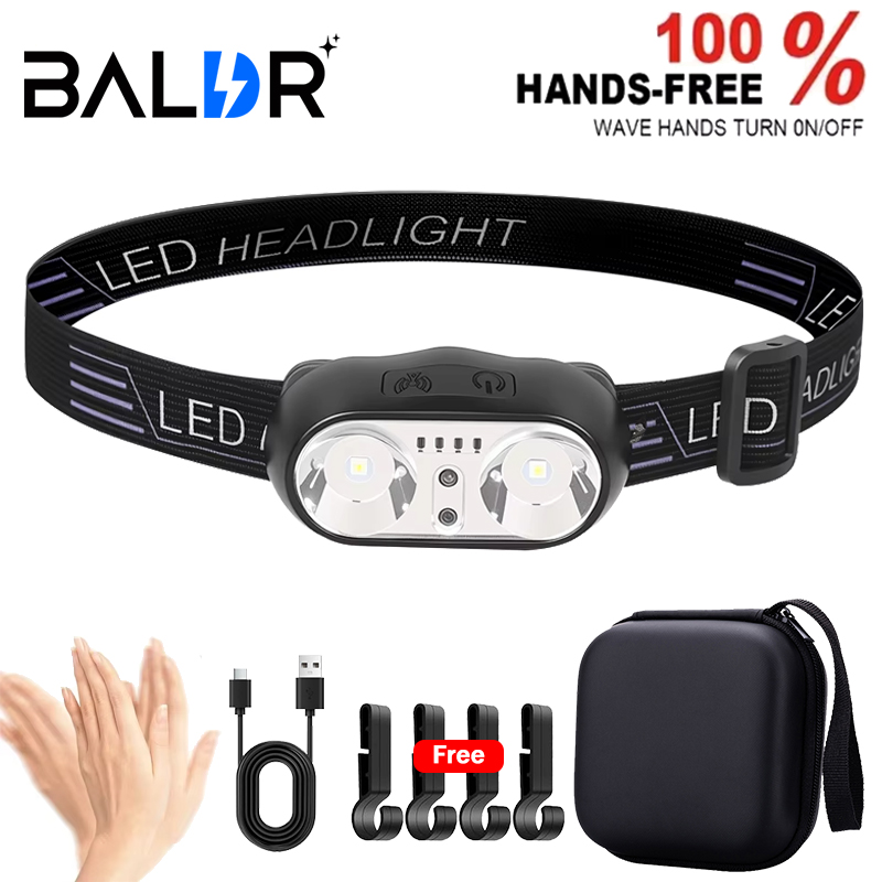 Strong Light Headlamp Mini Led - Outdoor Lighting Sensor ulasan dan harga