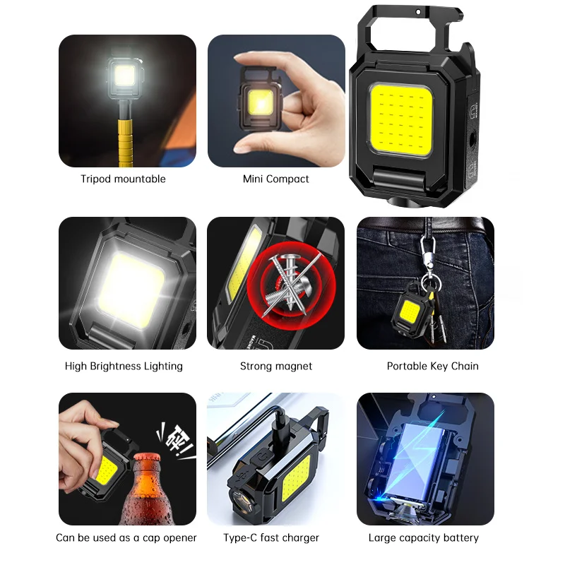Mini LED Handheld Flashlights  - Outdoor Lighting Quality ulasan dan harga