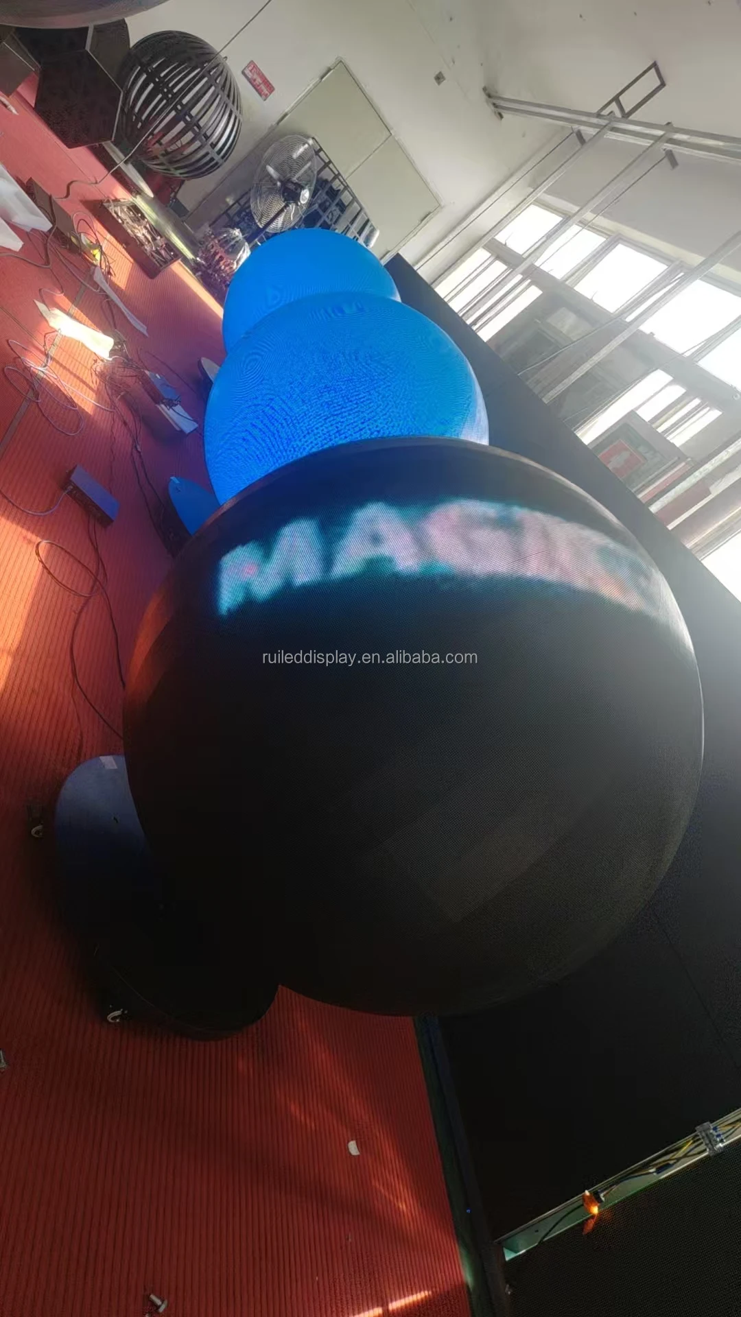 LED Screen Irregular Circle Sp - Outdoor Lighting Video ulasan dan harga