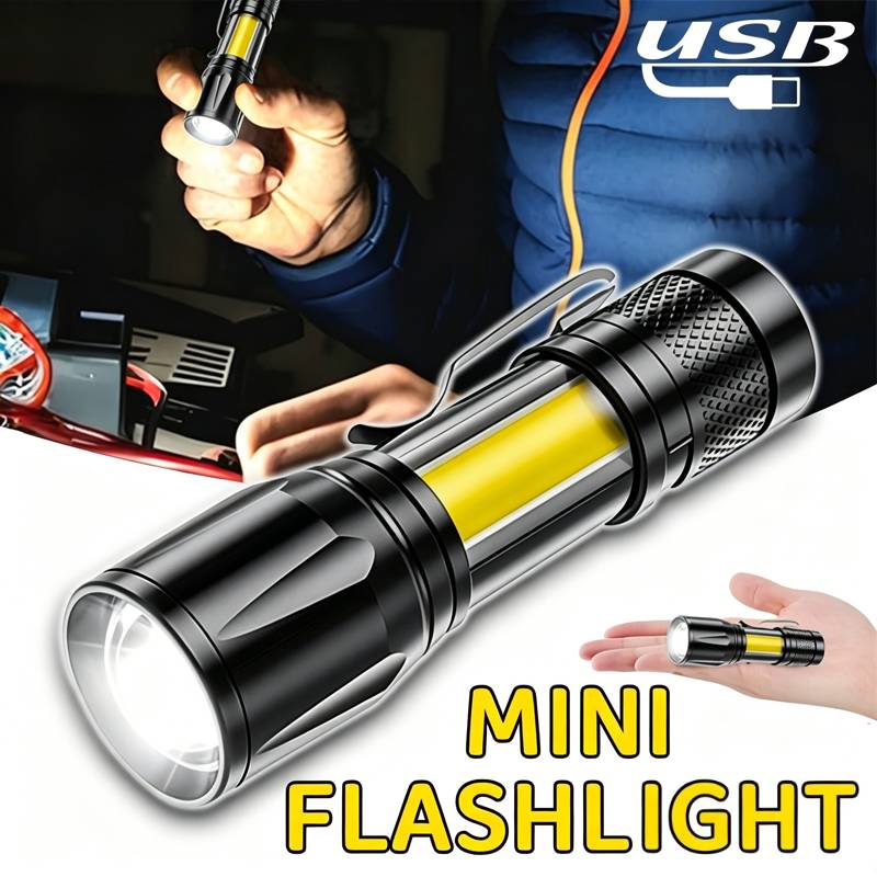 Mini LED Flashlight COB Floodl - Outdoor Lighting Landscape ulasan dan harga