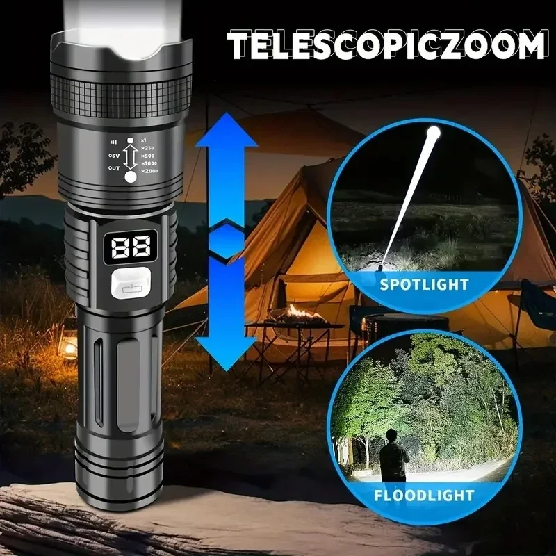 P50 High Brightness Flashlight - Outdoor Lighting Quality ulasan dan harga