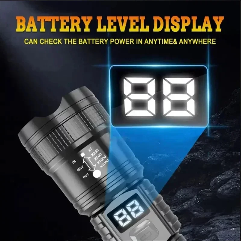P50 High Brightness Flashlight - Outdoor Lighting Quality ulasan dan harga