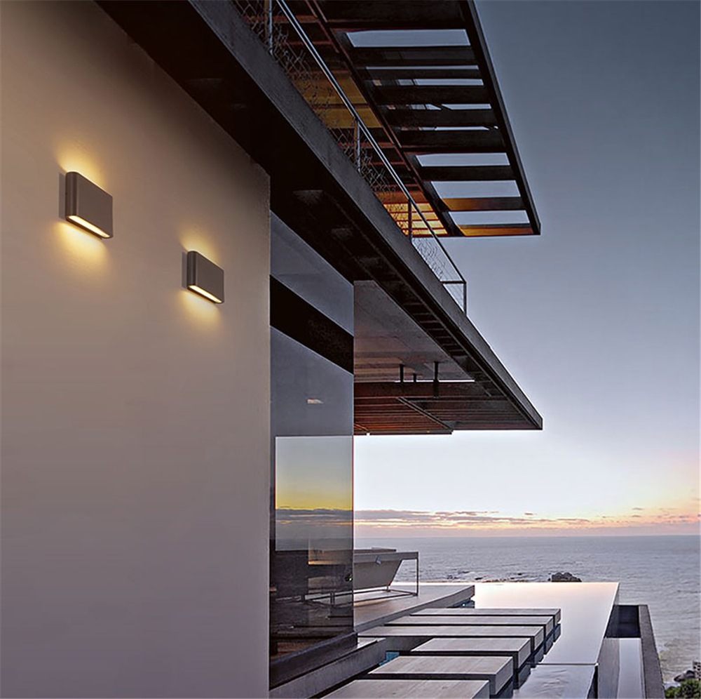 Modern Waterproof outdoor 12W  - Outdoor Lighting Uk ulasan dan harga