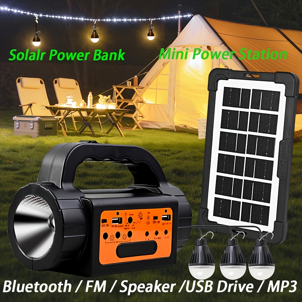 Solar Rechargeable Camping Lig - Outdoor Lighting Portable ulasan dan harga