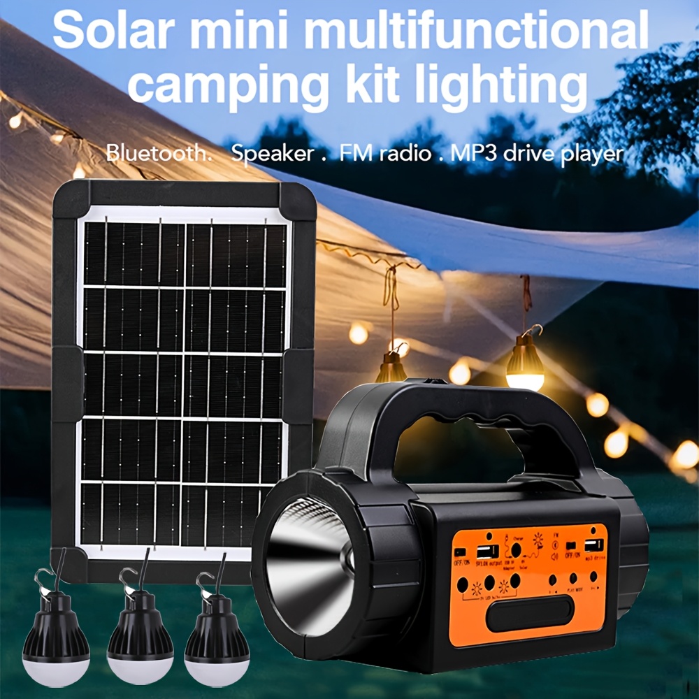 Solar Rechargeable Camping Lig - Outdoor Lighting Portable ulasan dan harga