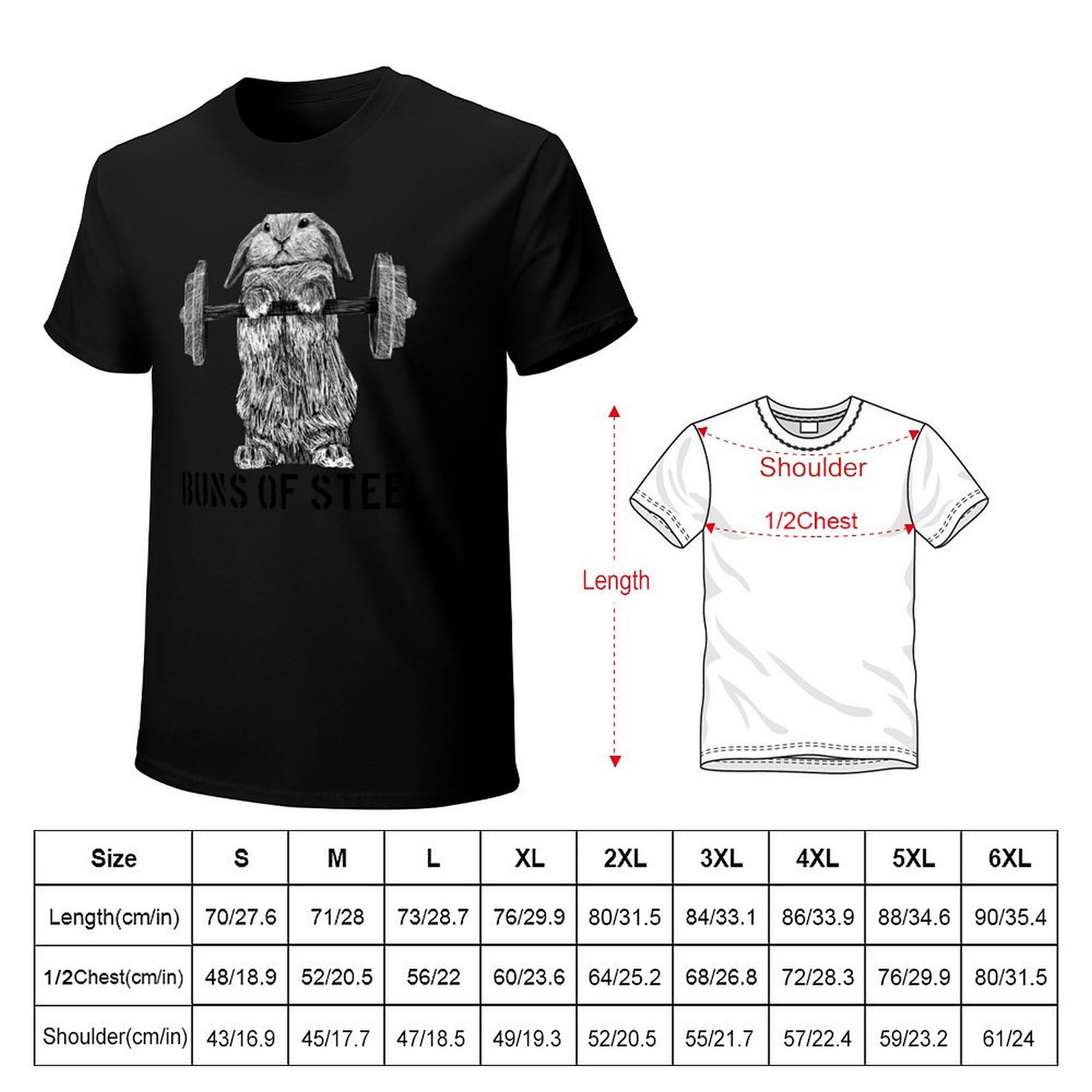 Buns of Steel (Light) T-Shirt  - Outdoor Lighting Bunnings ulasan dan harga