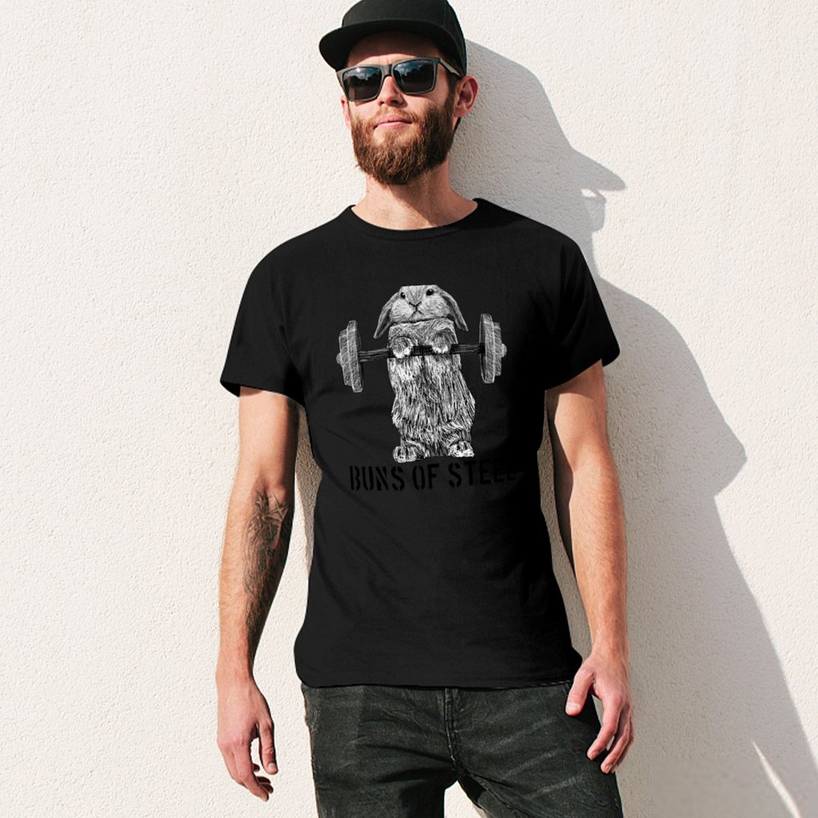 Buns of Steel (Light) T-Shirt  - Outdoor Lighting Bunnings ulasan dan harga