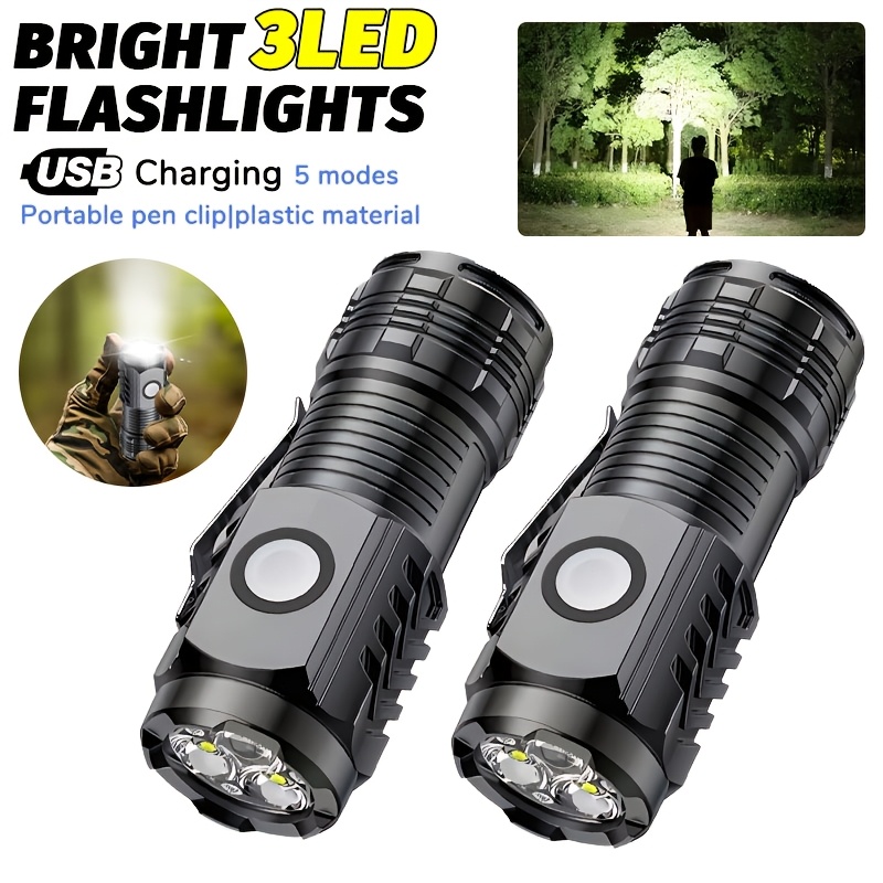 Portable Mini LED Handheld Fla - Outdoor Lighting Quality ulasan dan harga