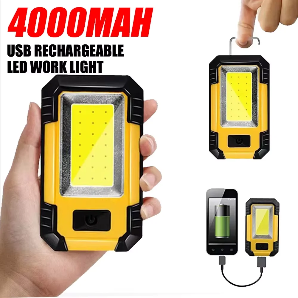 Portable 4000MaH Rechargeable  - Zinc Outdoor Lighting ulasan dan harga
