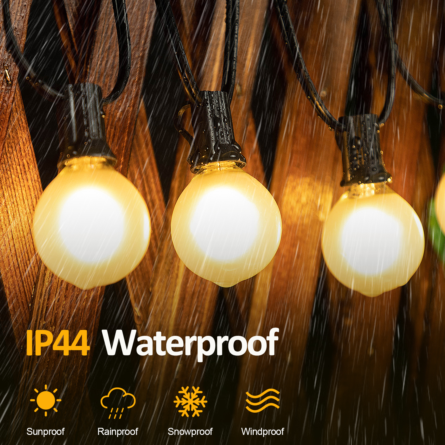 Retro Led G40 Street Garland L - Outdoor Lighting Uk ulasan dan harga