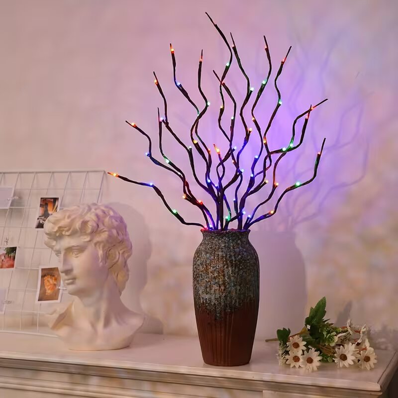 1/2PC 20LED Cherry Blossom Tre - Outdoor Lighting Landscape ulasan dan harga