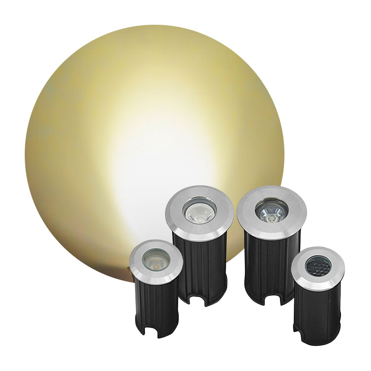 1W/3W DC12v IP65 Waterproof LE - Ground Light Recessed ulasan dan harga