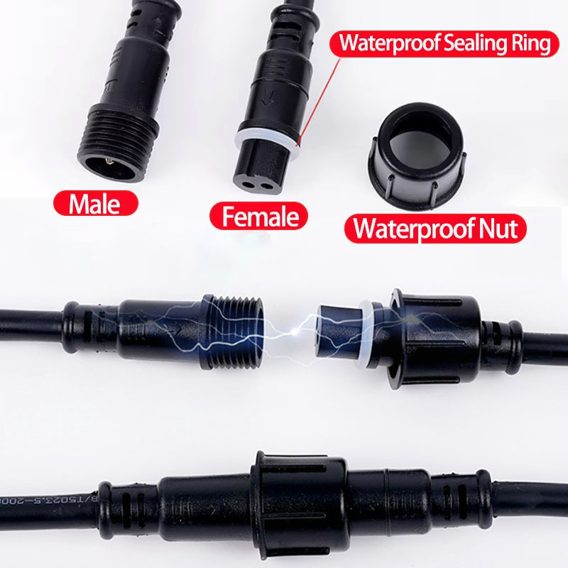 Waterproof Wire Connector Set  - Outdoor Lighting Wire Connectors ulasan dan harga