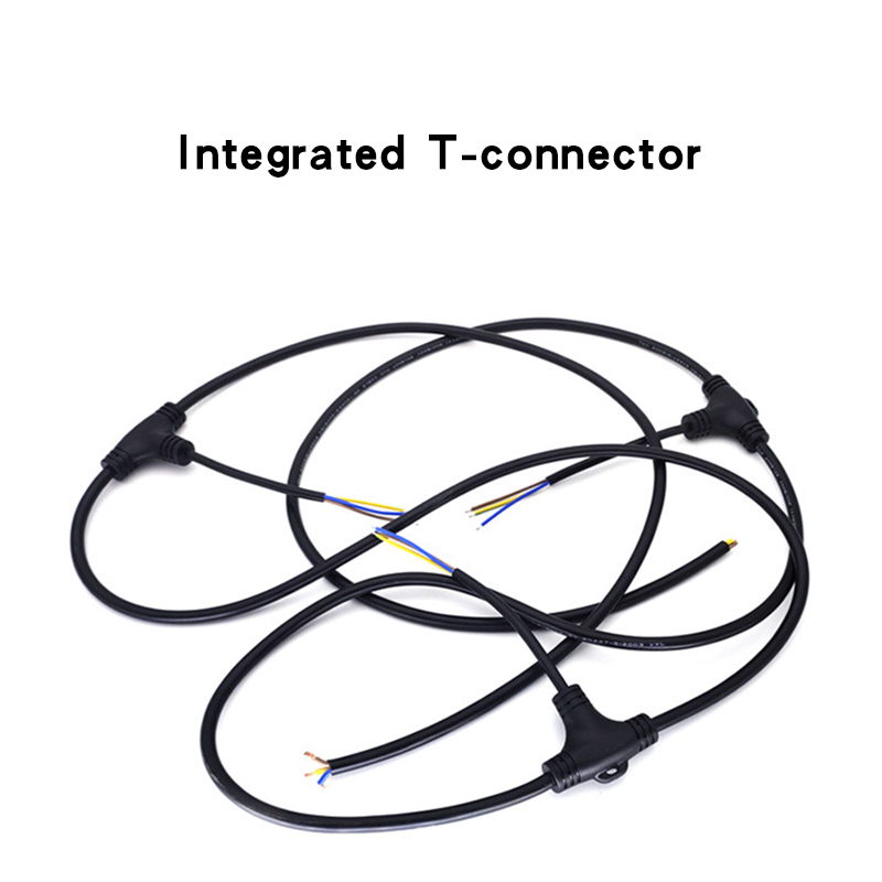 T-Type Waterproof Cable Splitt - Outdoor Lighting Wire Connectors ulasan dan harga