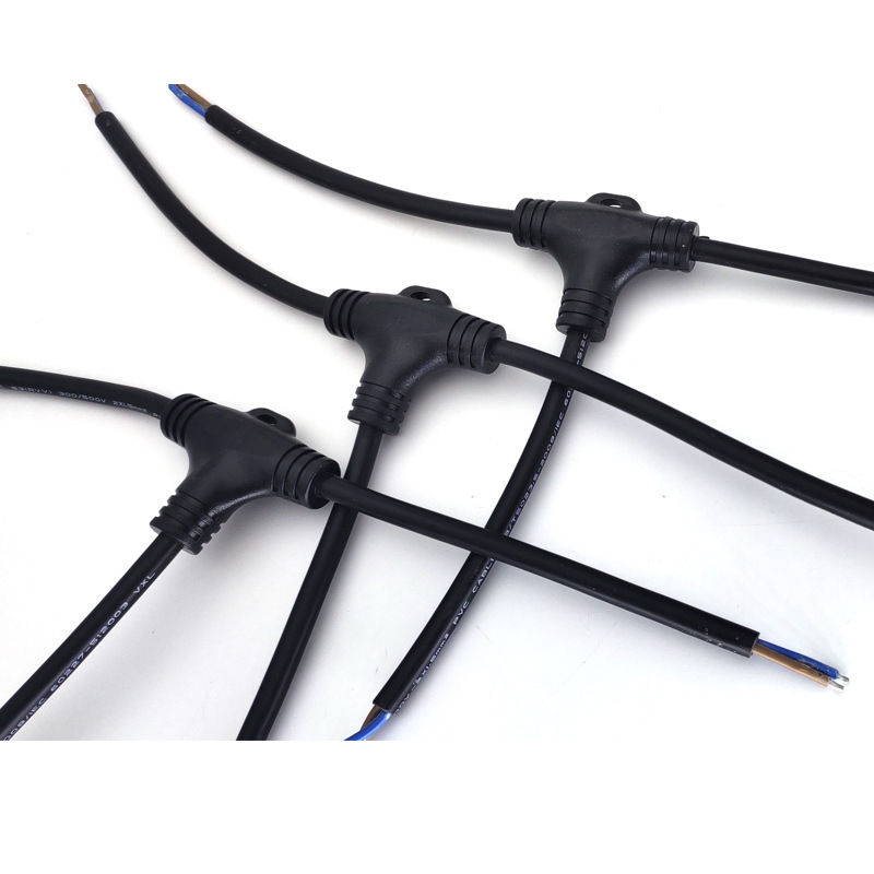 T-Type Waterproof Cable Splitt - Outdoor Lighting Wire Connectors ulasan dan harga