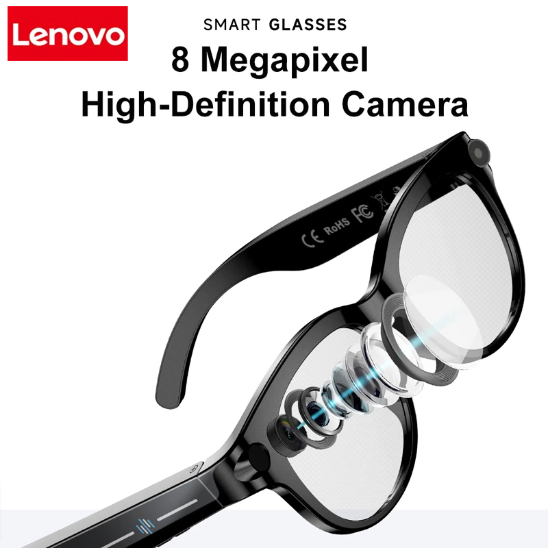Lenovo AI Smart Glasses 8K HD  - Outdoor Lighting Video ulasan dan harga