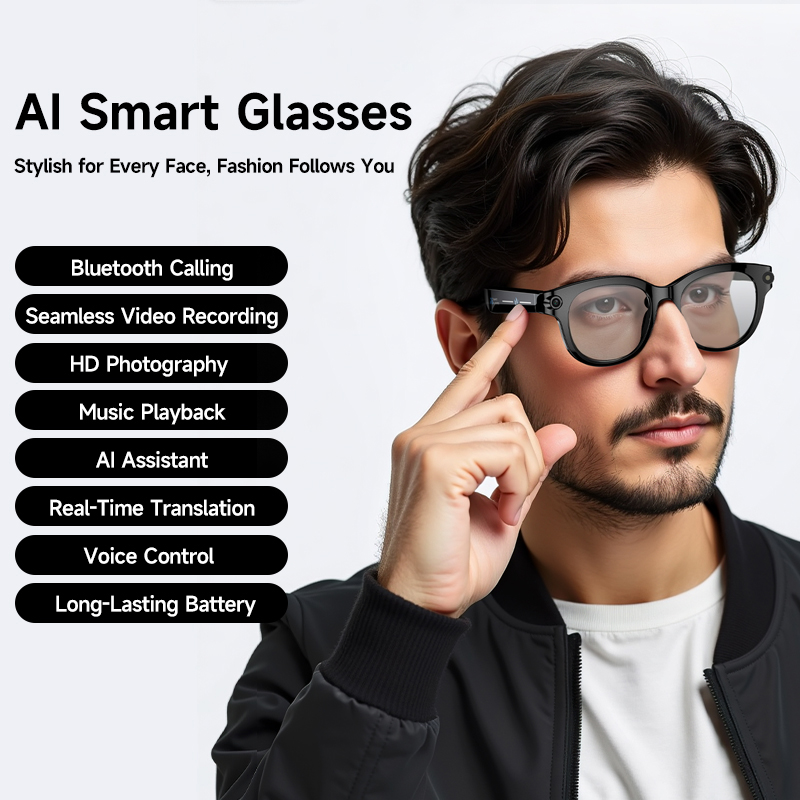 Lenovo AI Smart Glasses 8K HD  - Outdoor Lighting Video ulasan dan harga