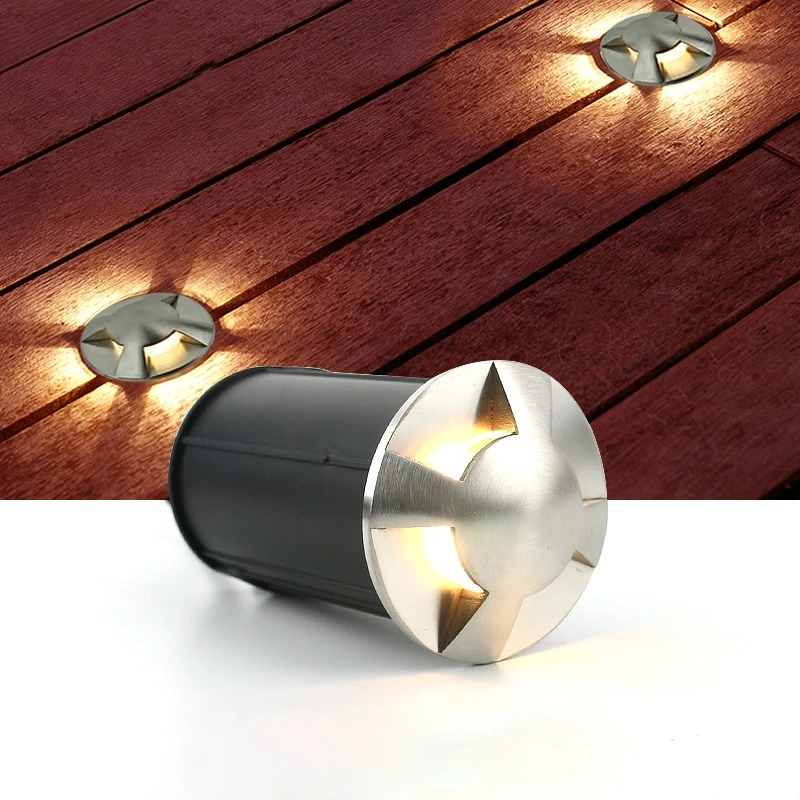Custom LED Buried Lamps 1W 2W  - Ground Light Recessed ulasan dan harga