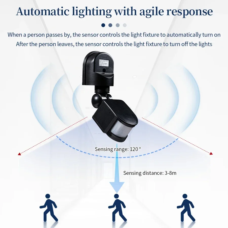PIR Motion Sensor 220V 110V 12 - Outdoor Lighting For Steps ulasan dan harga