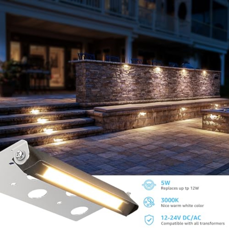 7 Inch Hardscape Lighting 5W L - Outdoor Lighting For Steps ulasan dan harga