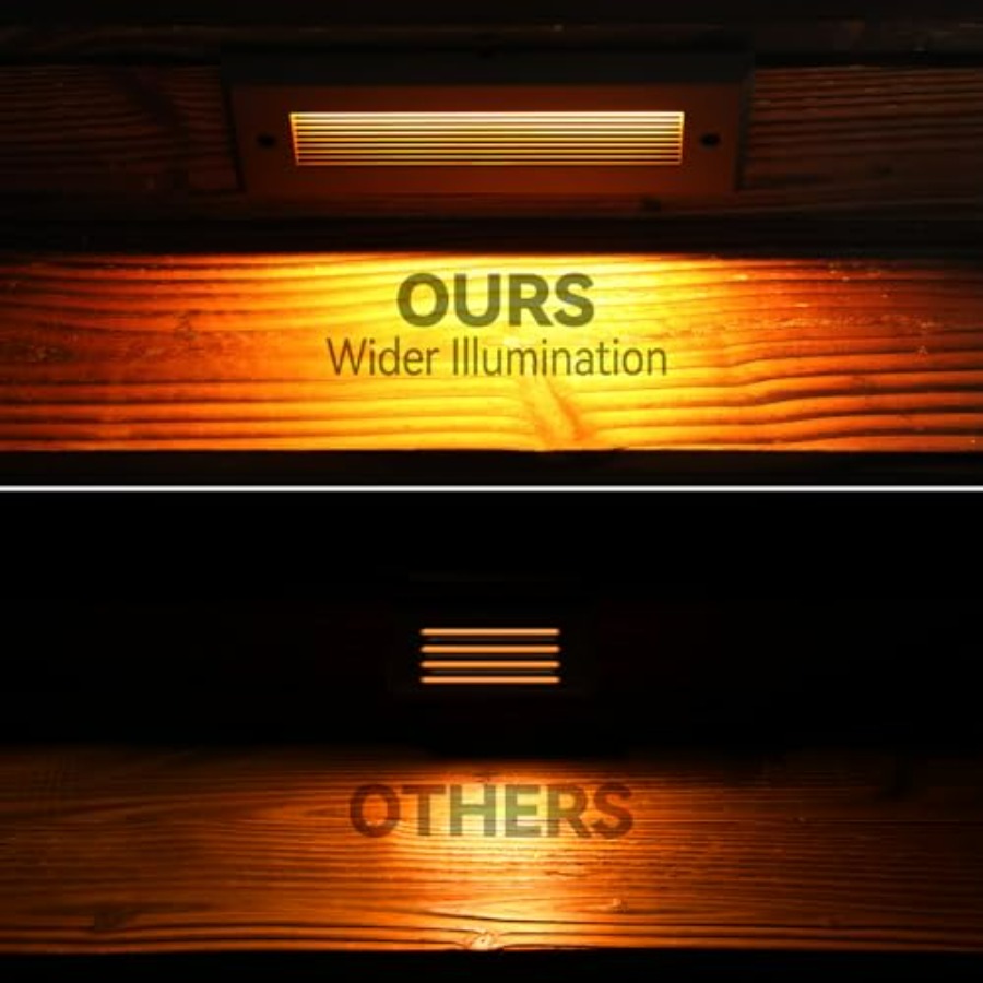 5W/4W/3W Dimmable 5CCT Low Vol - Outdoor Lighting For Steps ulasan dan harga