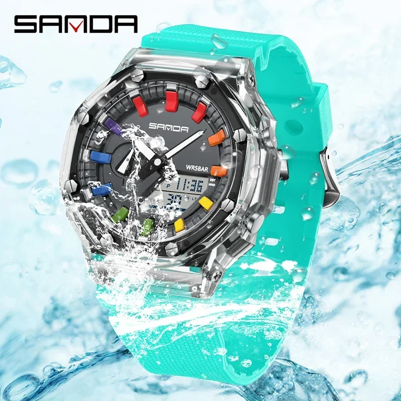 SANDA G style Men Watch Countd - Outdoor Lighting For Steps ulasan dan harga