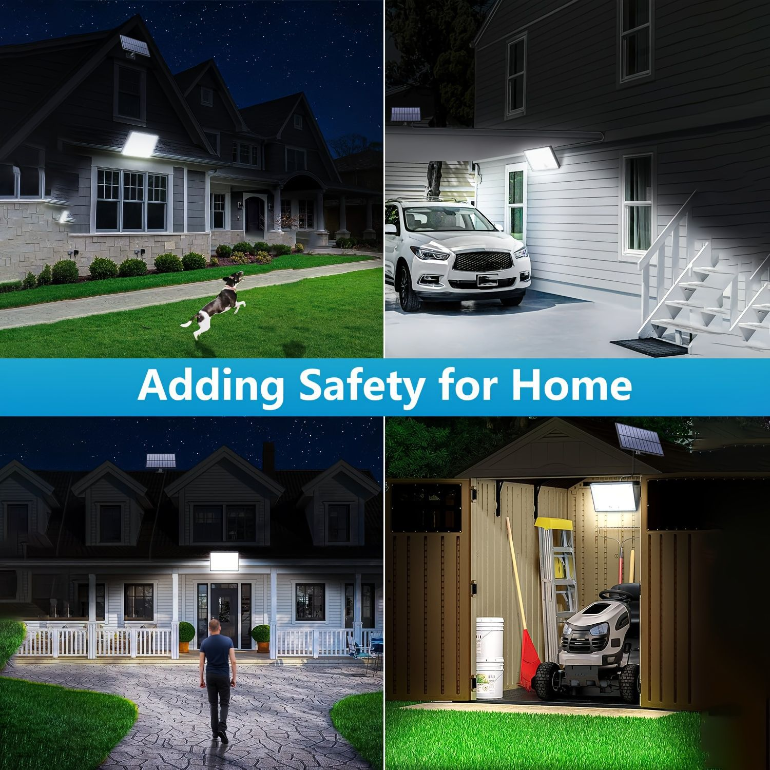 Solar Outdoor Motion Detector  - Outdoor Lighting Front Yard ulasan dan harga