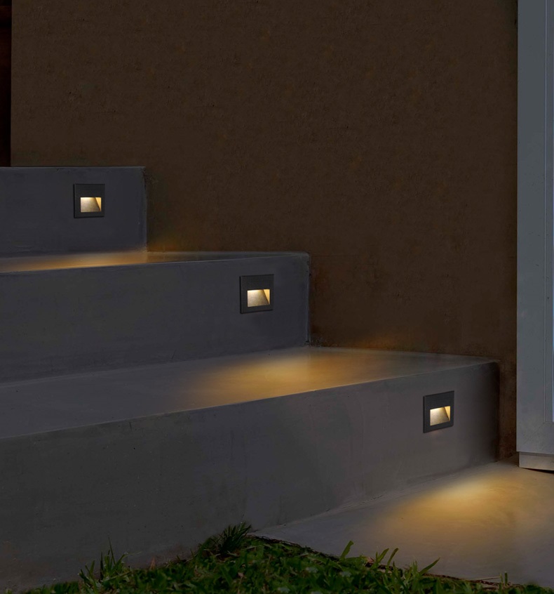LED Deck Step Light 15Leds IP6 - Ground Light Recessed ulasan dan harga