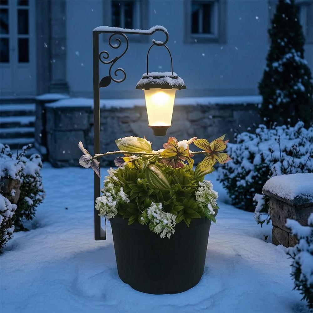 Plant Pot Solar Lamp Solar Lam - Outdoor Lighting Front Yard ulasan dan harga