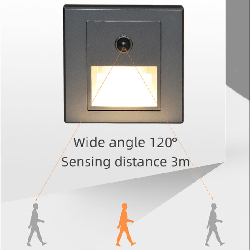 Infrared Motion Sensor Stair L - Outdoor Lighting Up And Down ulasan dan harga