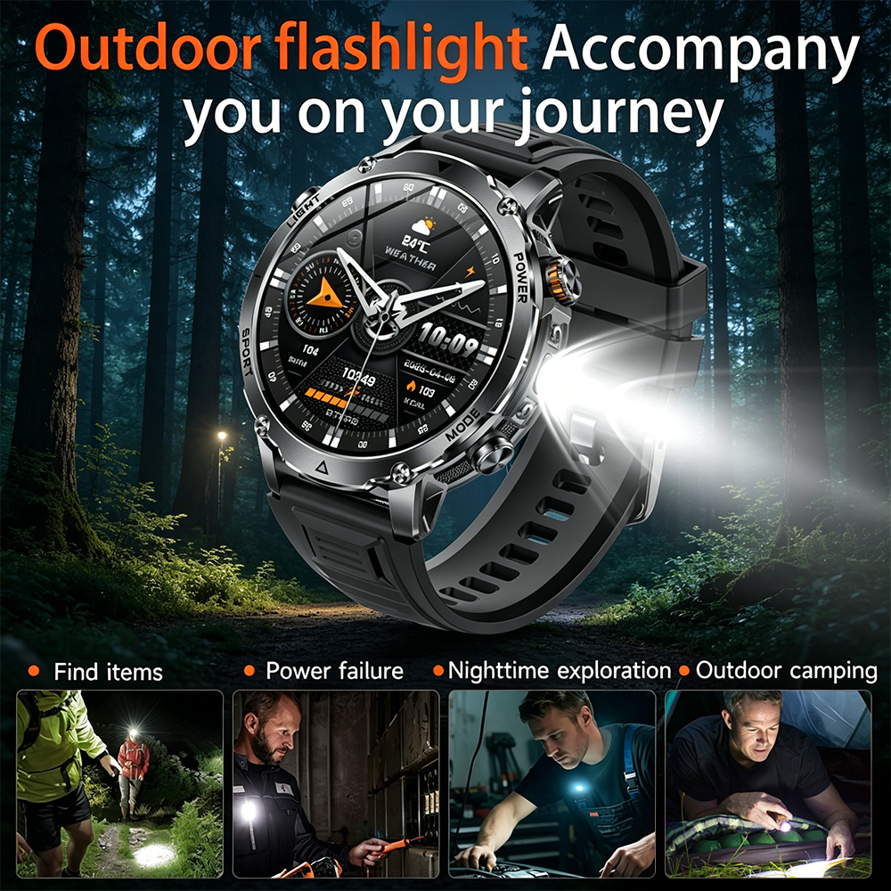 2026New Military Sports Smart  - Outdoor Lighting Japanese ulasan dan harga